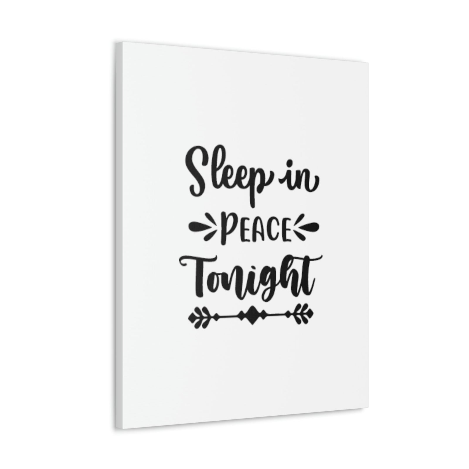 Scripture Walls Sleep In Peace Tonight Psalm 4:8 Christian Wall Art Bible Verse Print Ready to Hang Unframed-Express Your Love Gifts