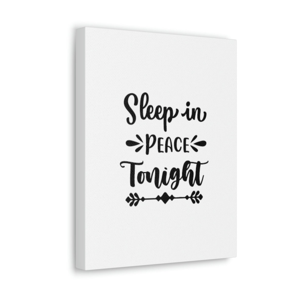 Scripture Walls Sleep In Peace Tonight Psalm 4:8 Christian Wall Art Bible Verse Print Ready to Hang Unframed-Express Your Love Gifts