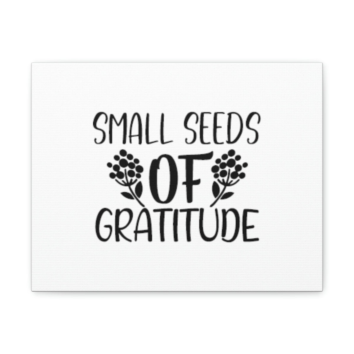 Scripture Walls Small Seeds of Gratitude Colossians 3:17 Flowers Christian Wall Art Bible Verse Print Ready to Hang Unframed-Express Your Love Gifts