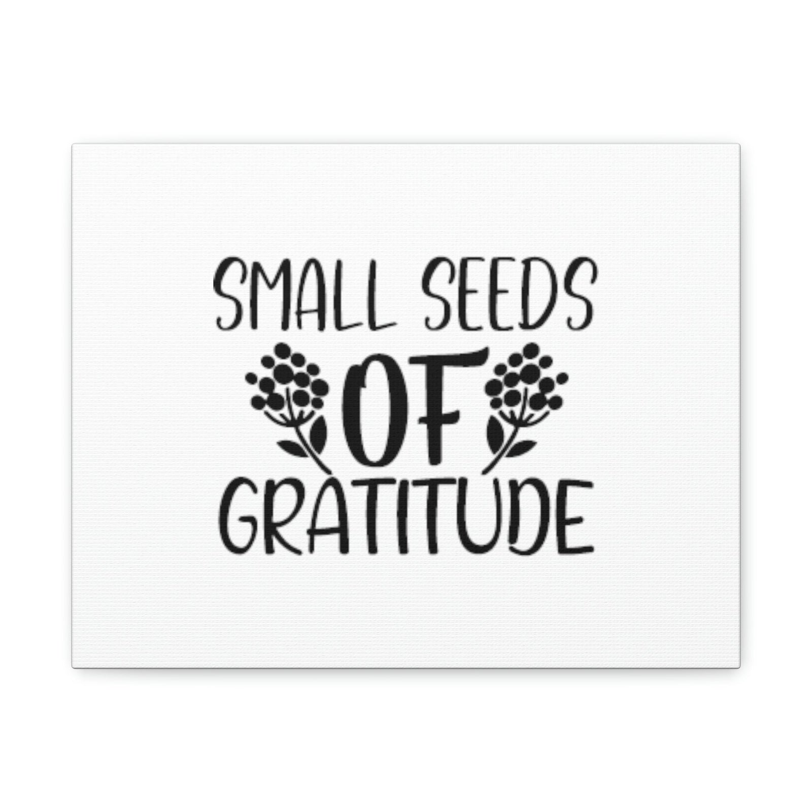 Scripture Walls Small Seeds of Gratitude Colossians 3:17 Flowers Christian Wall Art Bible Verse Print Ready to Hang Unframed-Express Your Love Gifts