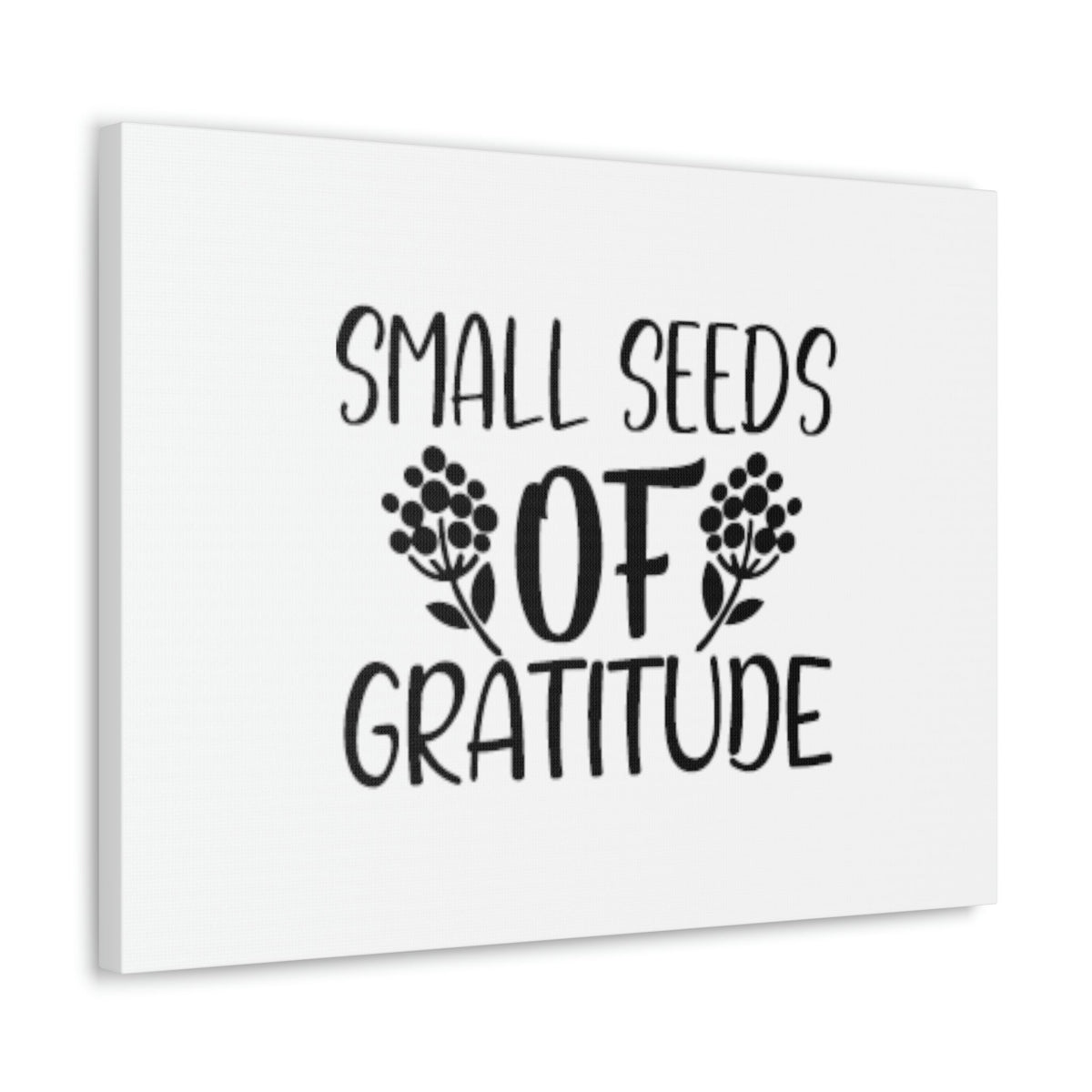 Scripture Walls Small Seeds of Gratitude Colossians 3:17 Flowers Christian Wall Art Bible Verse Print Ready to Hang Unframed-Express Your Love Gifts
