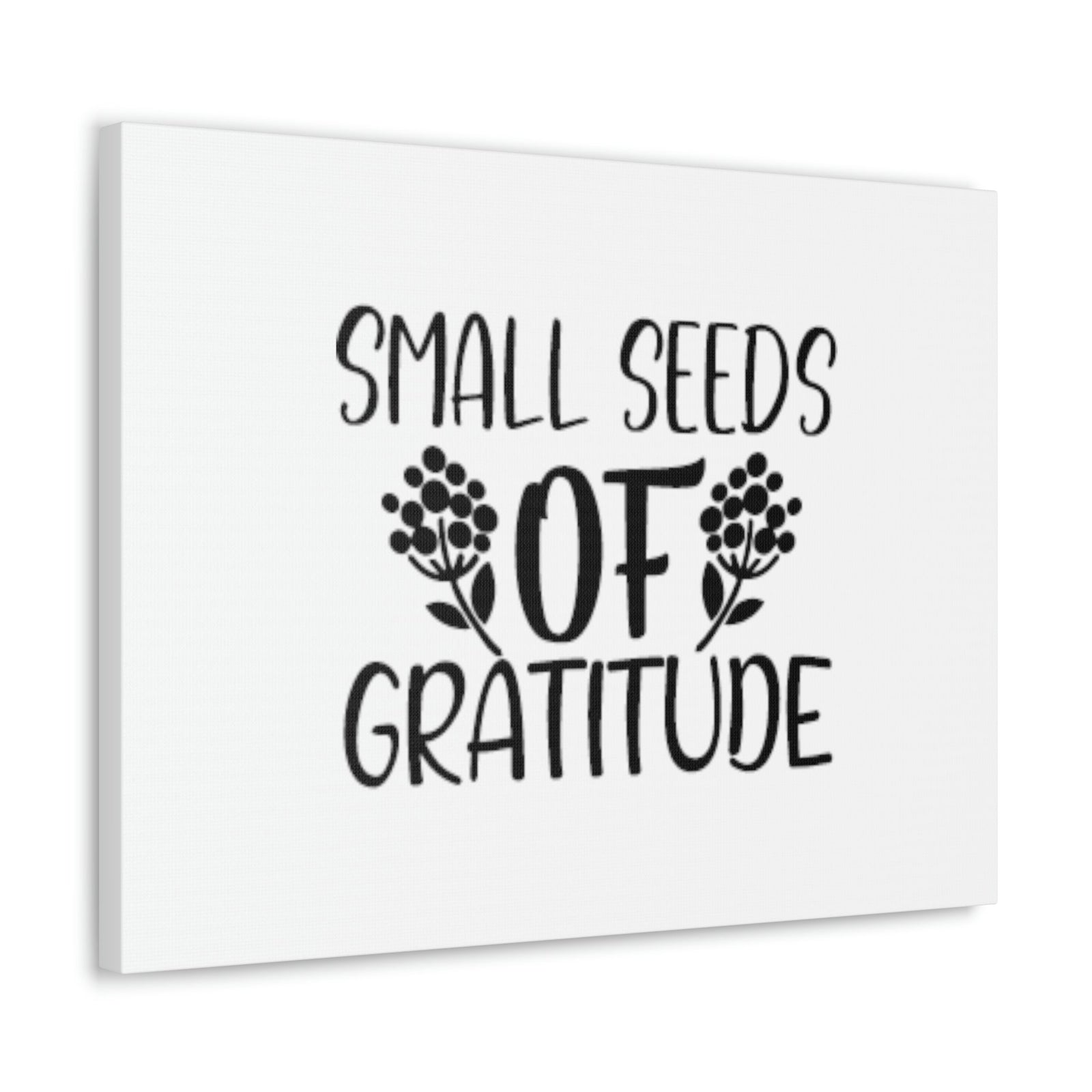 Scripture Walls Small Seeds of Gratitude Colossians 3:17 Flowers Christian Wall Art Bible Verse Print Ready to Hang Unframed-Express Your Love Gifts