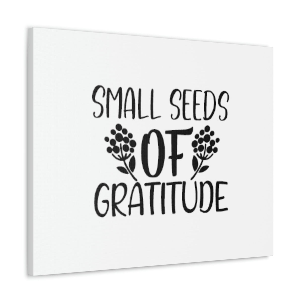 Scripture Walls Small Seeds of Gratitude Colossians 3:17 Flowers Christian Wall Art Bible Verse Print Ready to Hang Unframed-Express Your Love Gifts
