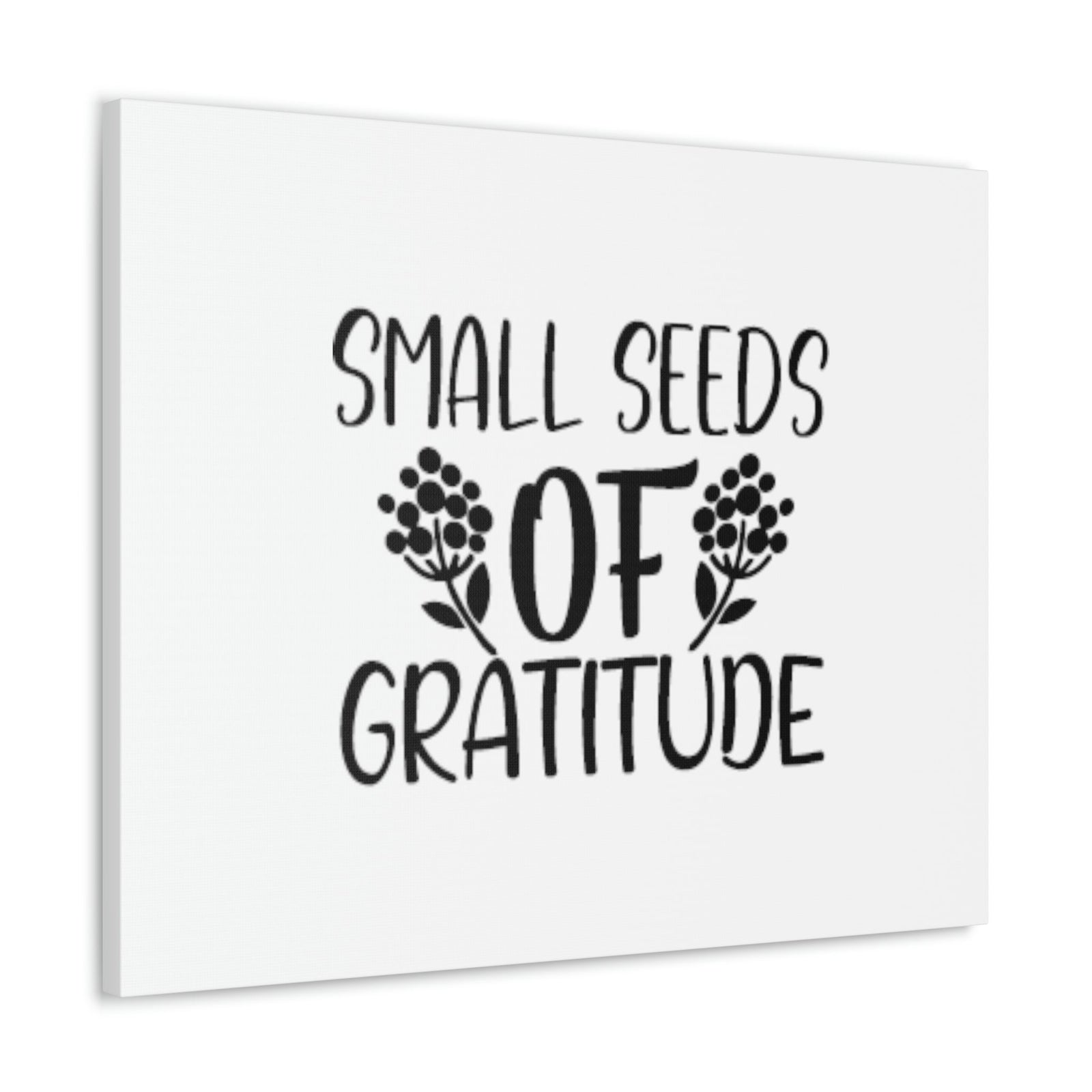 Scripture Walls Small Seeds of Gratitude Colossians 3:17 Flowers Christian Wall Art Bible Verse Print Ready to Hang Unframed-Express Your Love Gifts