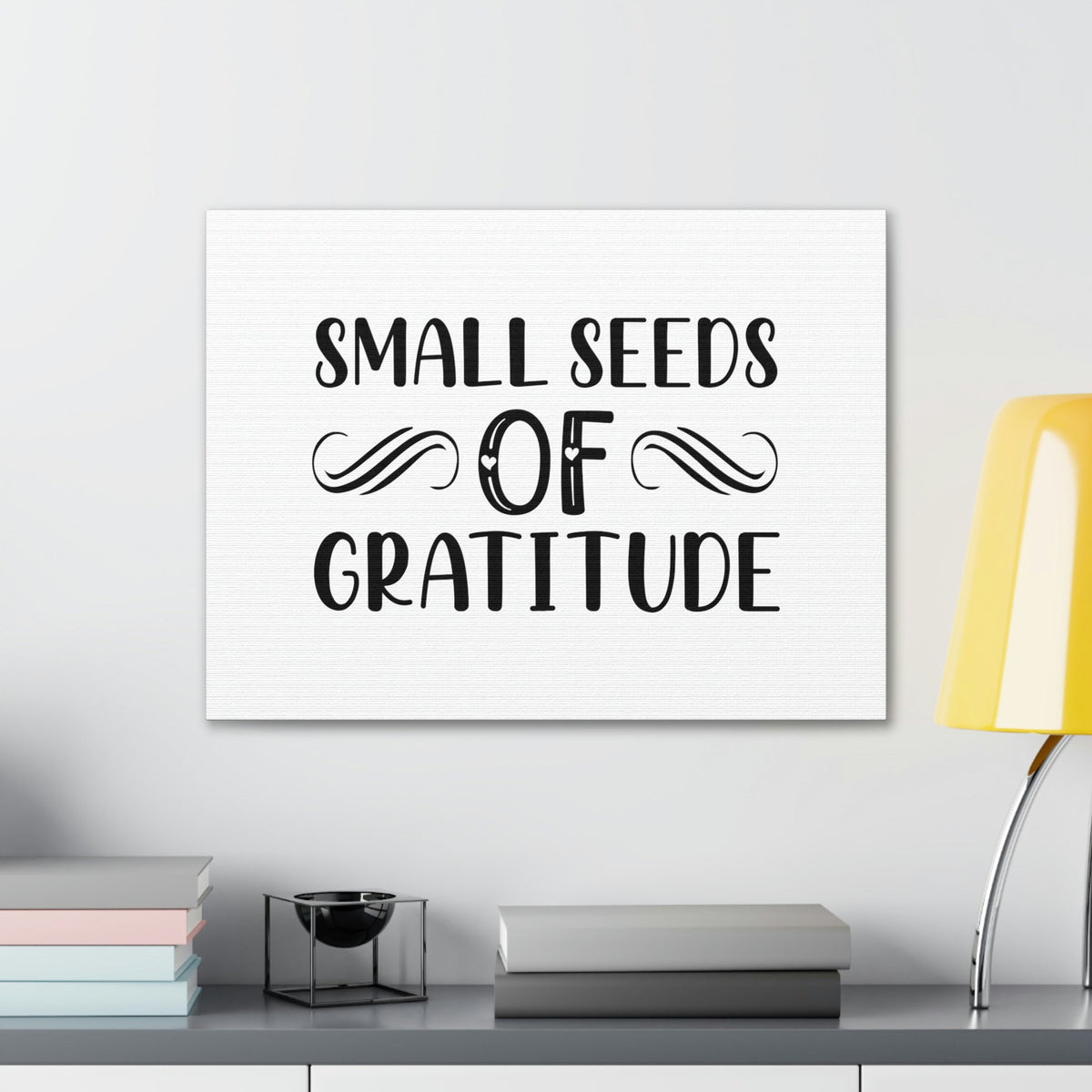 Scripture Walls Small Seeds Of Gratitude Colossians 3:17 Christian Wall Art Bible Verse Print Ready to Hang Unframed-Express Your Love Gifts