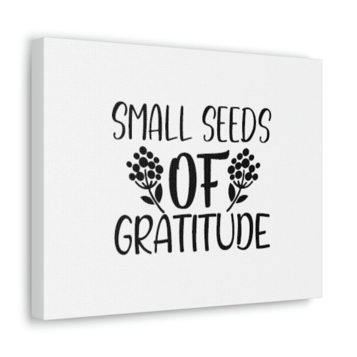 Scripture Walls Small Seeds of Gratitude Colossians 3:17 Flowers Christian Wall Art Bible Verse Print Ready to Hang Unframed-Express Your Love Gifts