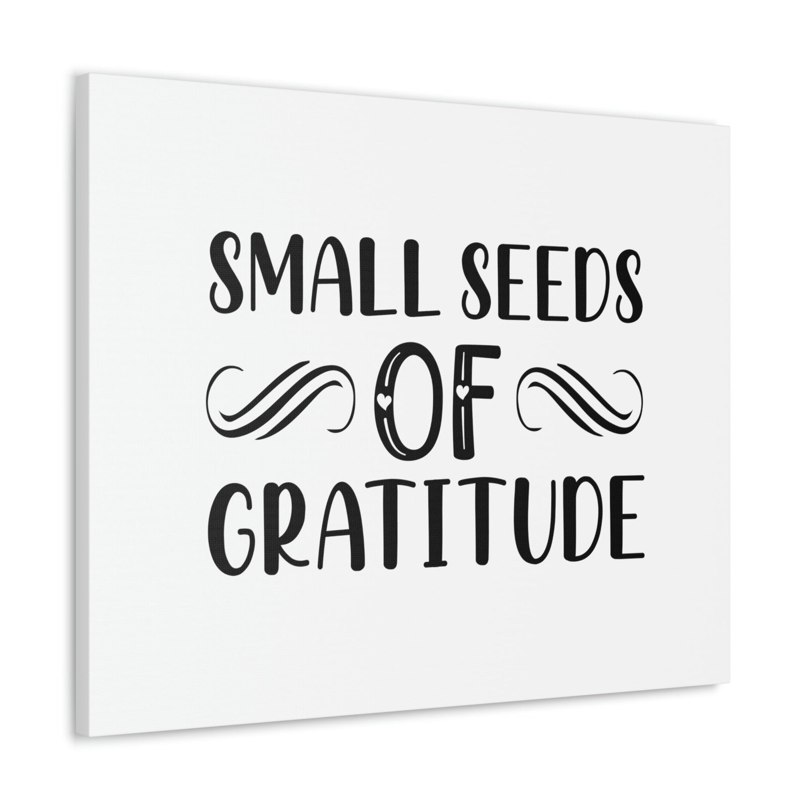 Scripture Walls Small Seeds Of Gratitude Colossians 3:17 Christian Wall Art Bible Verse Print Ready to Hang Unframed-Express Your Love Gifts