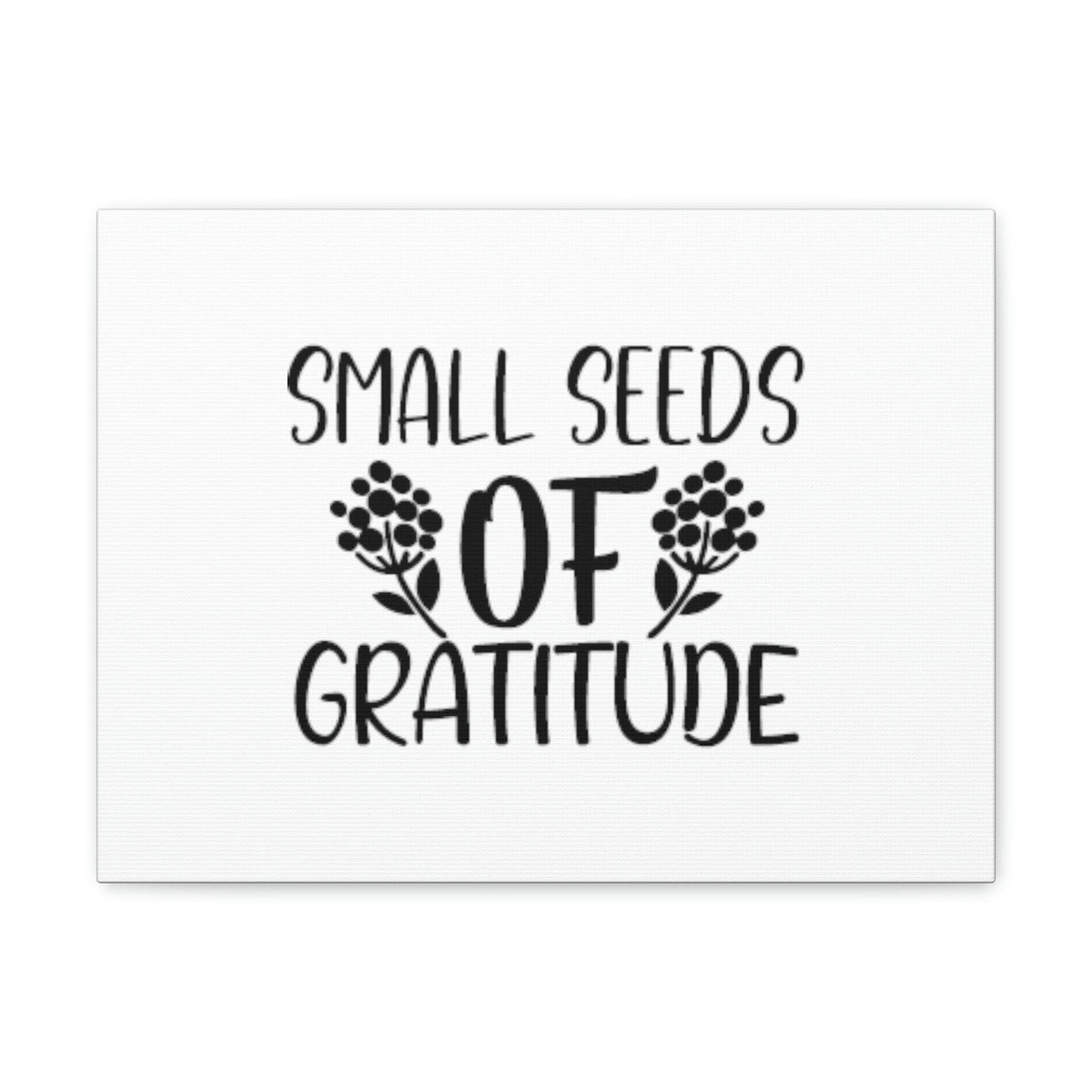 Scripture Walls Small Seeds of Gratitude Colossians 3:17 Flowers Christian Wall Art Bible Verse Print Ready to Hang Unframed-Express Your Love Gifts