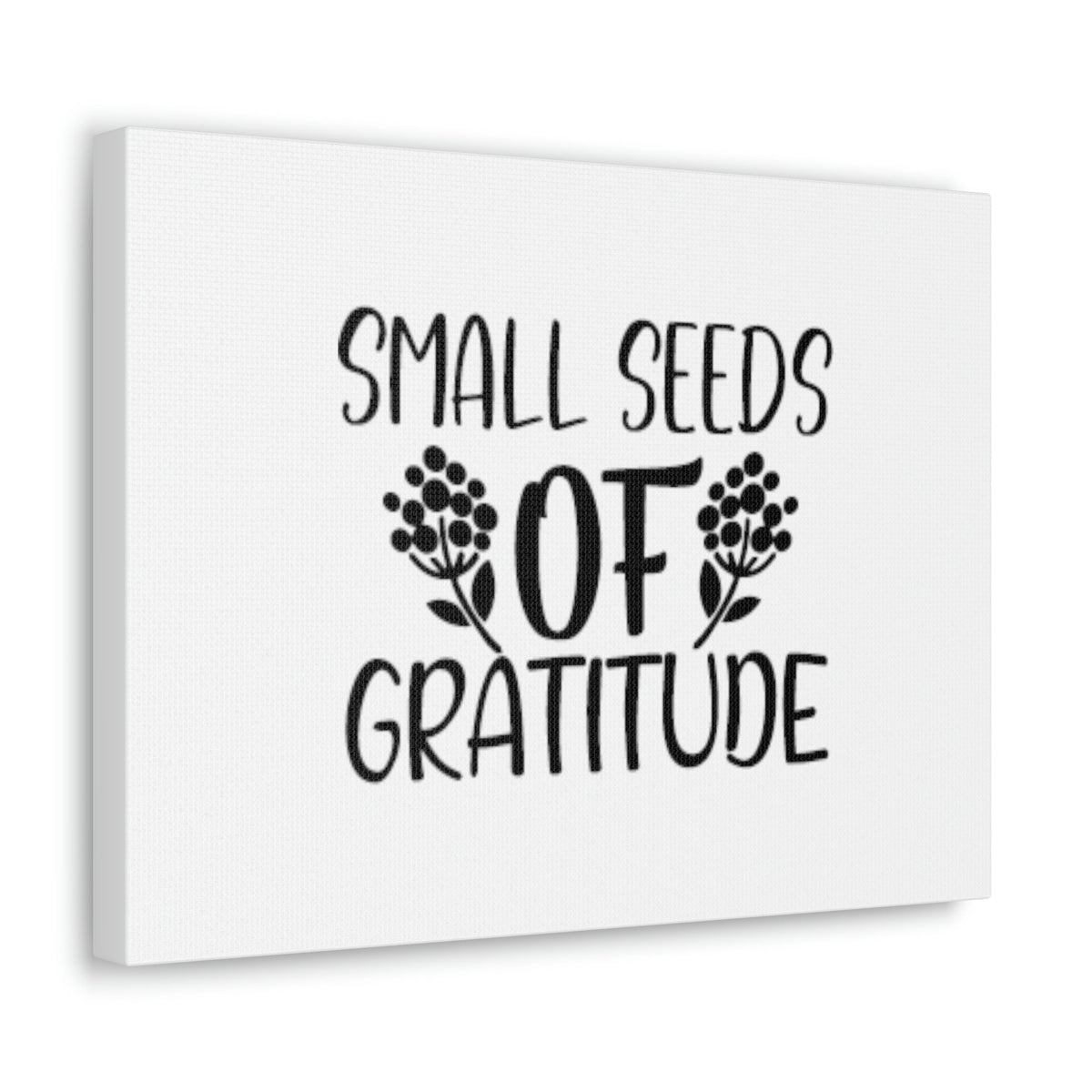 Scripture Walls Small Seeds of Gratitude Colossians 3:17 Flowers Christian Wall Art Bible Verse Print Ready to Hang Unframed-Express Your Love Gifts