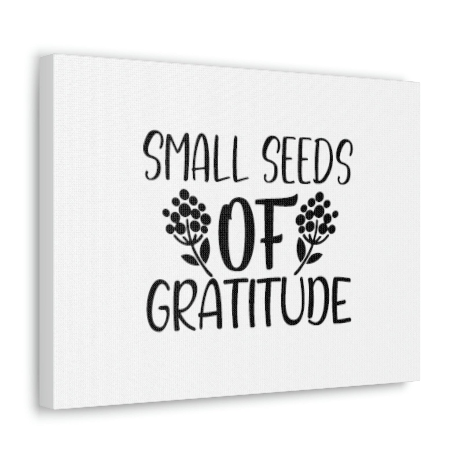 Scripture Walls Small Seeds of Gratitude Colossians 3:17 Flowers Christian Wall Art Bible Verse Print Ready to Hang Unframed-Express Your Love Gifts