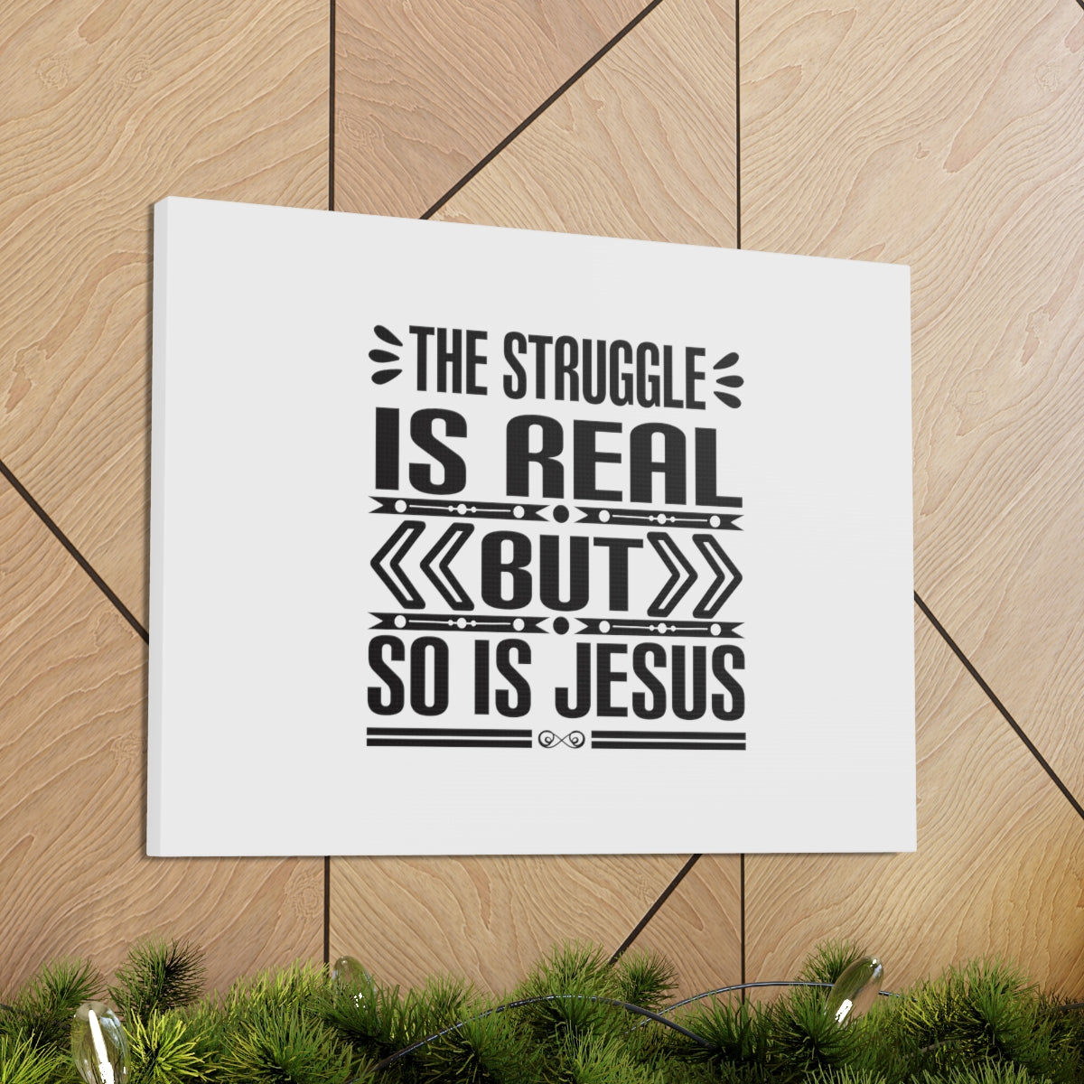 Scripture Walls So Is Jesus Joshua 1:9 Christian Wall Art Bible Verse Print Ready to Hang Unframed-Express Your Love Gifts