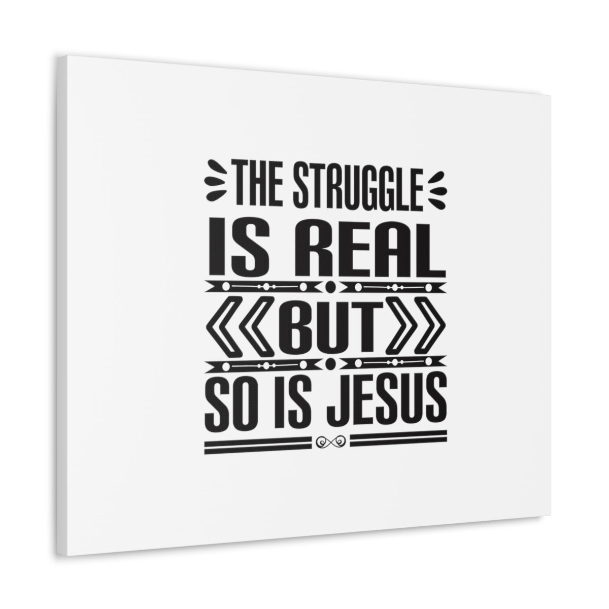 Scripture Walls So Is Jesus Joshua 1:9 Christian Wall Art Bible Verse Print Ready to Hang Unframed-Express Your Love Gifts
