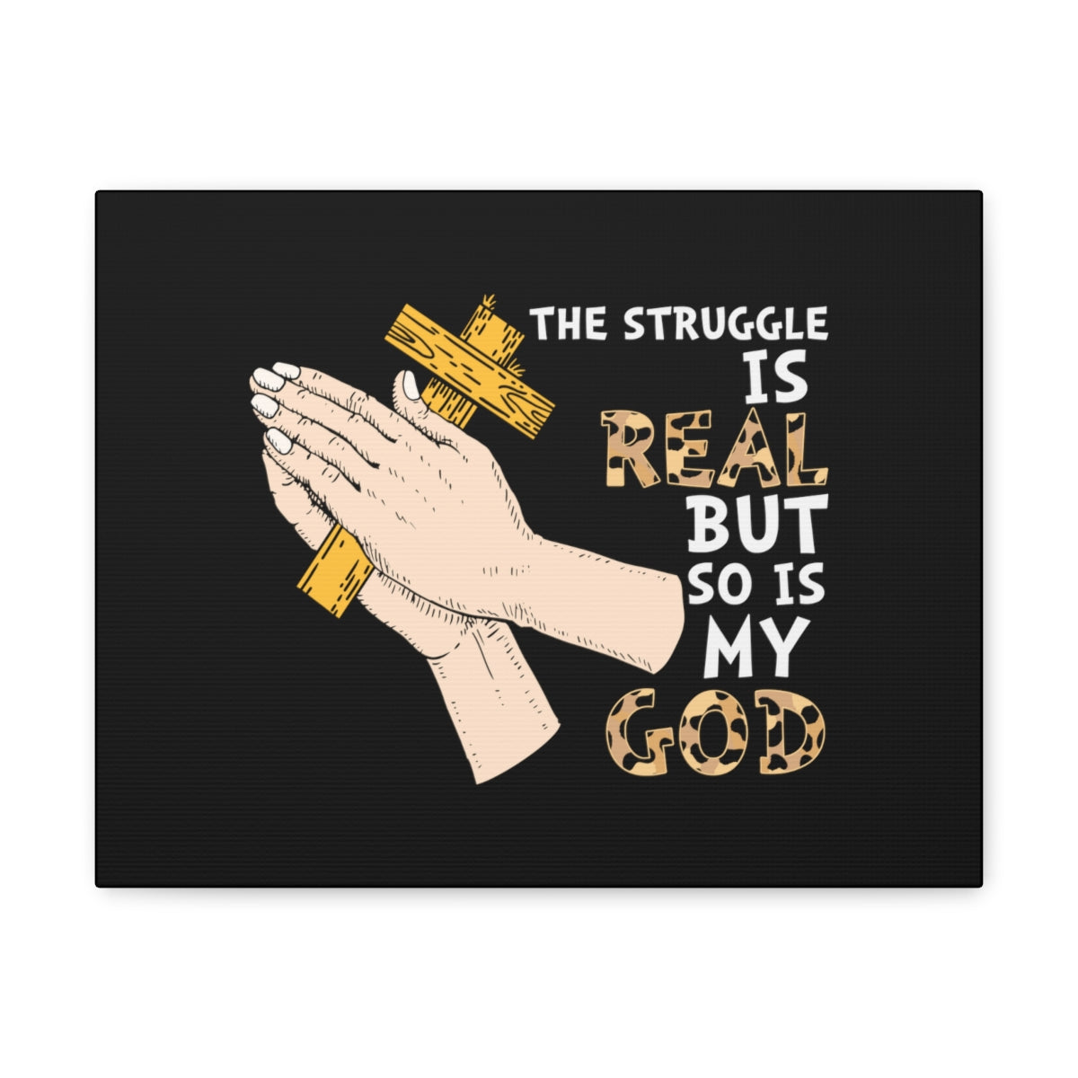 Scripture Walls So Is My God Philippians 4:11-13 Christian Wall Art Bible Verse Print Ready to Hang Unframed-Express Your Love Gifts