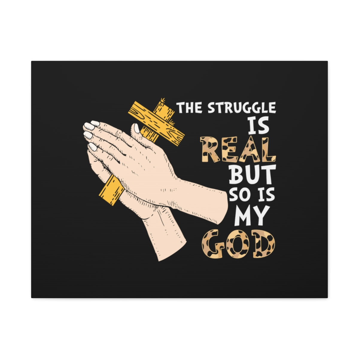 Scripture Walls So Is My God Philippians 4:11-13 Christian Wall Art Bible Verse Print Ready to Hang Unframed-Express Your Love Gifts