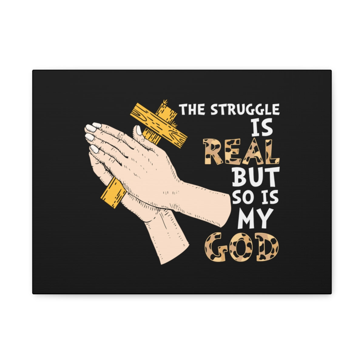 Scripture Walls So Is My God Philippians 4:11-13 Christian Wall Art Bible Verse Print Ready to Hang Unframed-Express Your Love Gifts