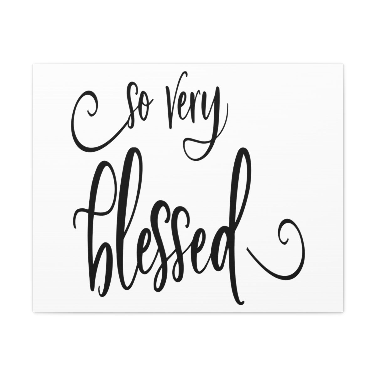 Scripture Walls So Very Blessed John 13:17 Christian Wall Art Print Ready to Hang Unframed-Express Your Love Gifts