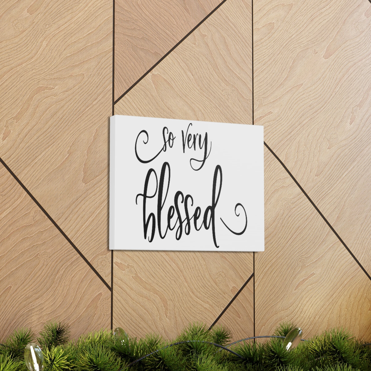 Scripture Walls So Very Blessed John 13:17 Christian Wall Art Print Ready to Hang Unframed-Express Your Love Gifts