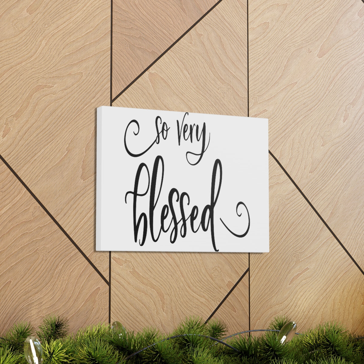 Scripture Walls So Very Blessed John 13:17 Christian Wall Art Print Ready to Hang Unframed-Express Your Love Gifts