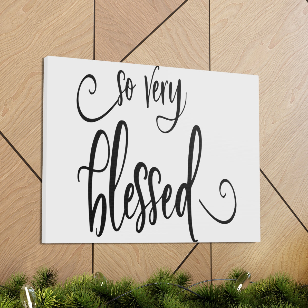 Scripture Walls So Very Blessed John 13:17 Christian Wall Art Print Ready to Hang Unframed-Express Your Love Gifts