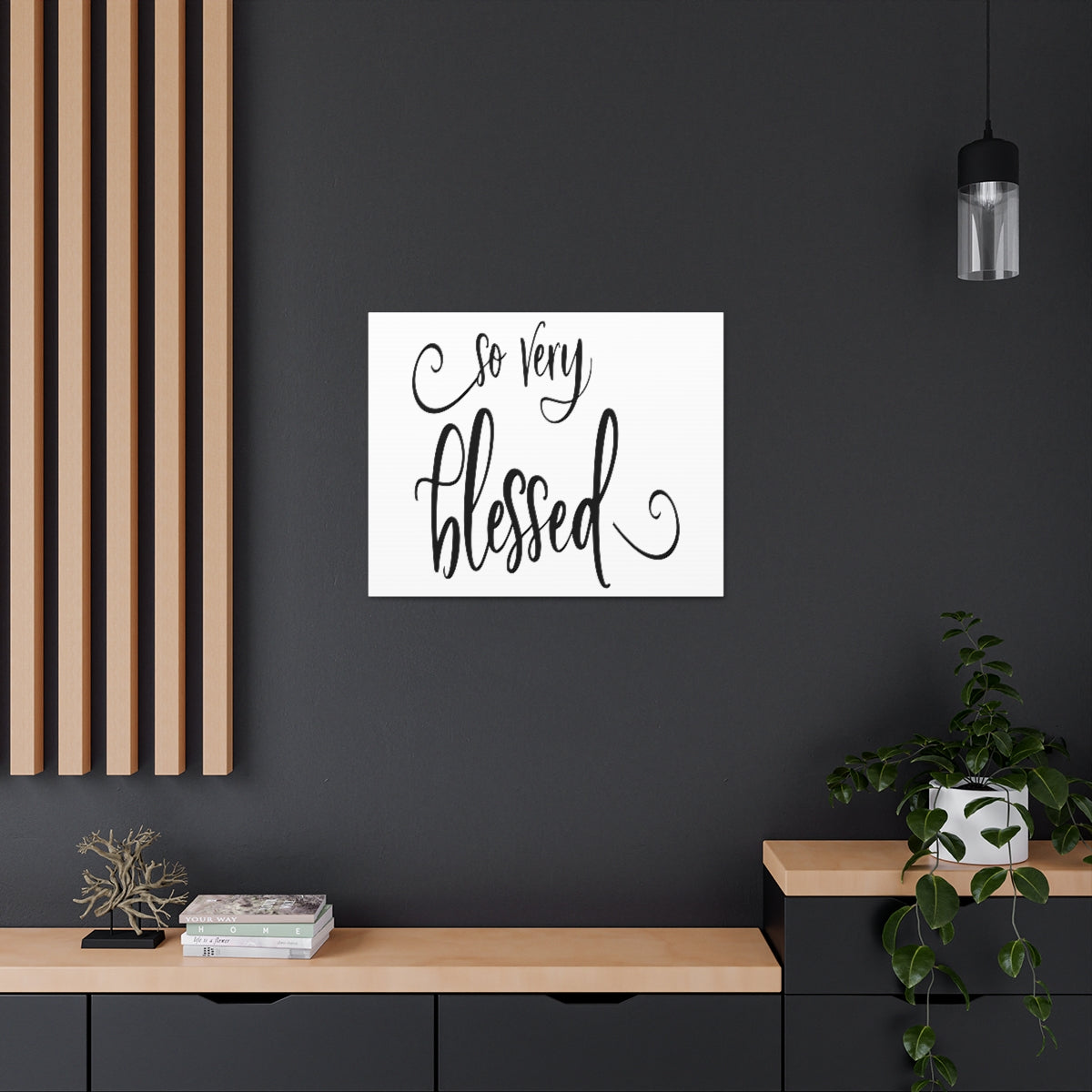 Scripture Walls So Very Blessed John 13:17 Christian Wall Art Print Ready to Hang Unframed-Express Your Love Gifts