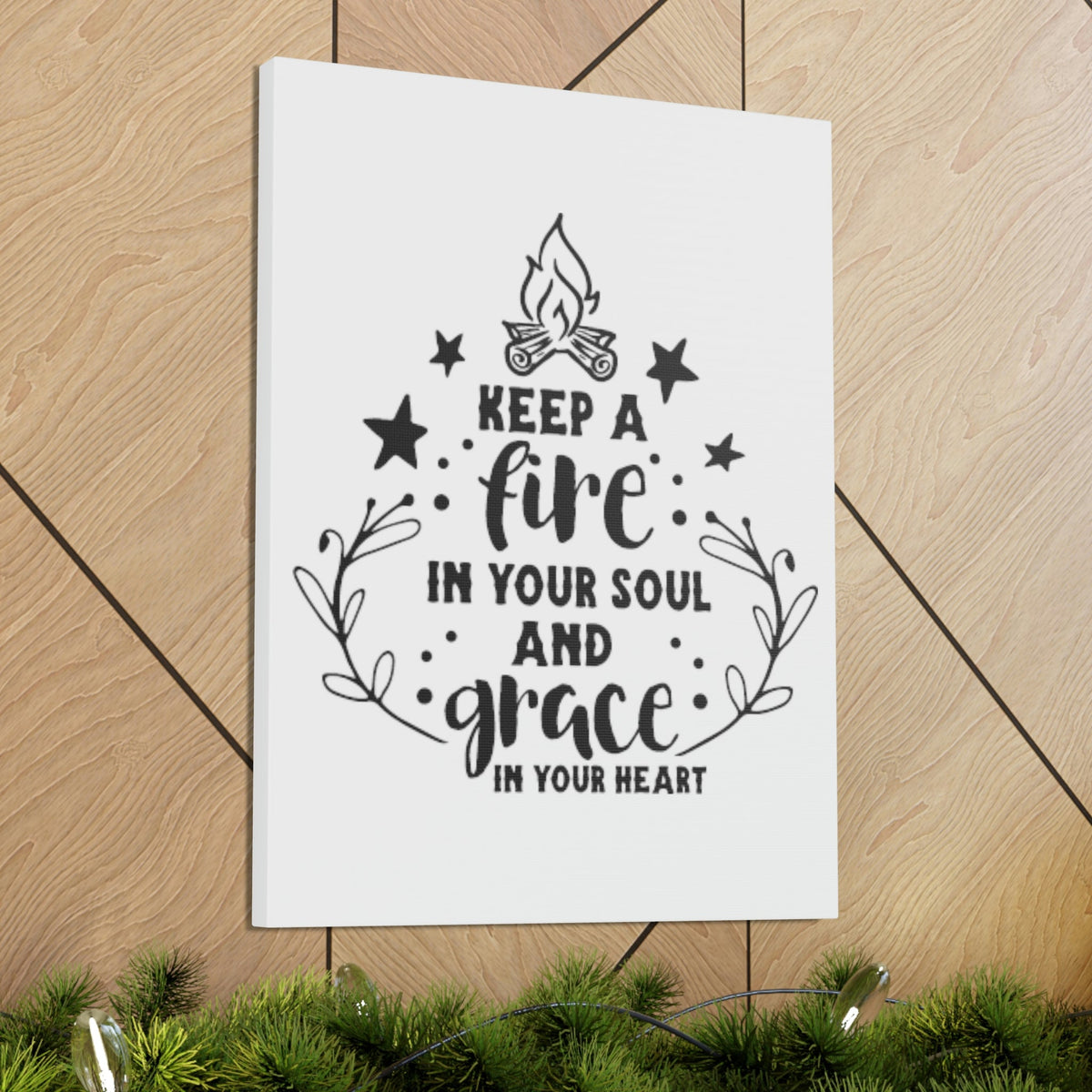 Scripture Walls Soul And Grace 2 Corinthians 4:15 Christian Wall Art Print Ready to Hang Unframed-Express Your Love Gifts