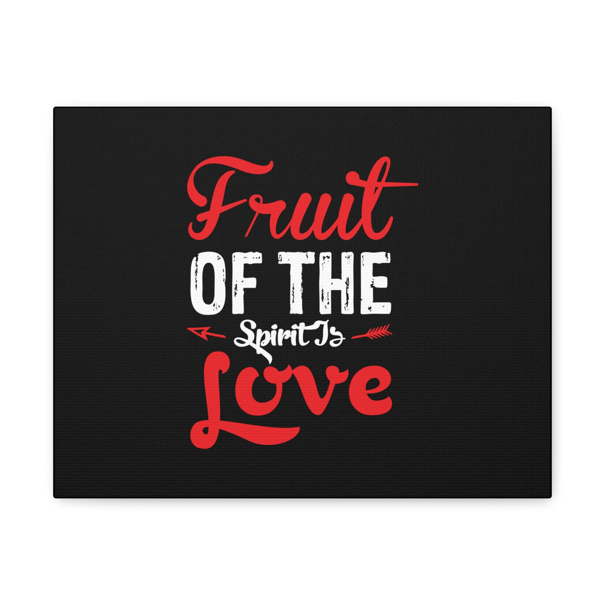 Scripture Walls Spirit Of Love Galatians 5:22 Red Christian Wall Art Bible Verse Print Ready to Hang Unframed-Express Your Love Gifts
