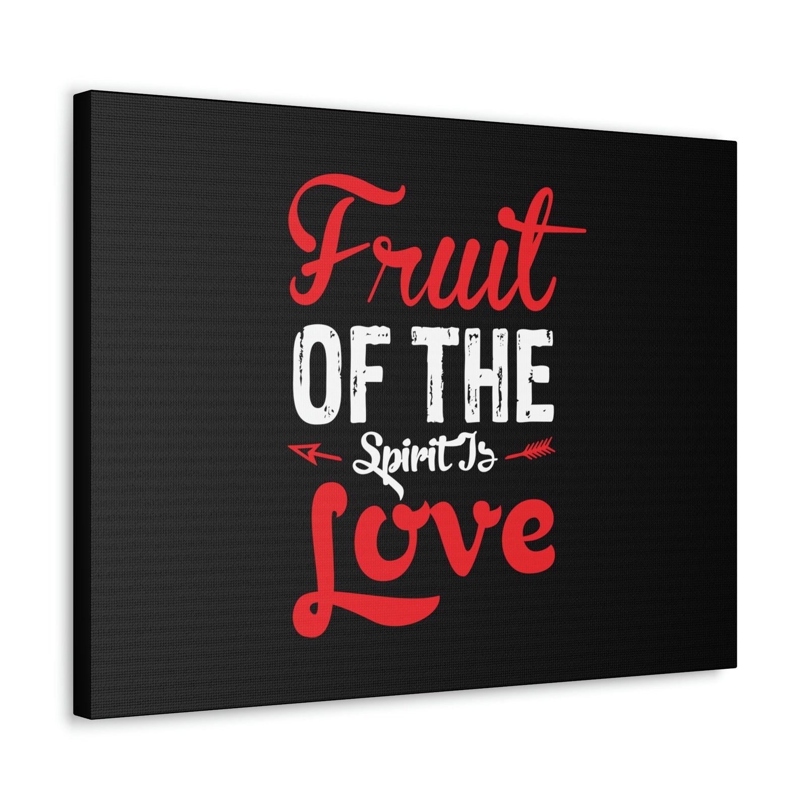 Scripture Walls Spirit Of Love Galatians 5:22 Red Christian Wall Art Bible Verse Print Ready to Hang Unframed-Express Your Love Gifts