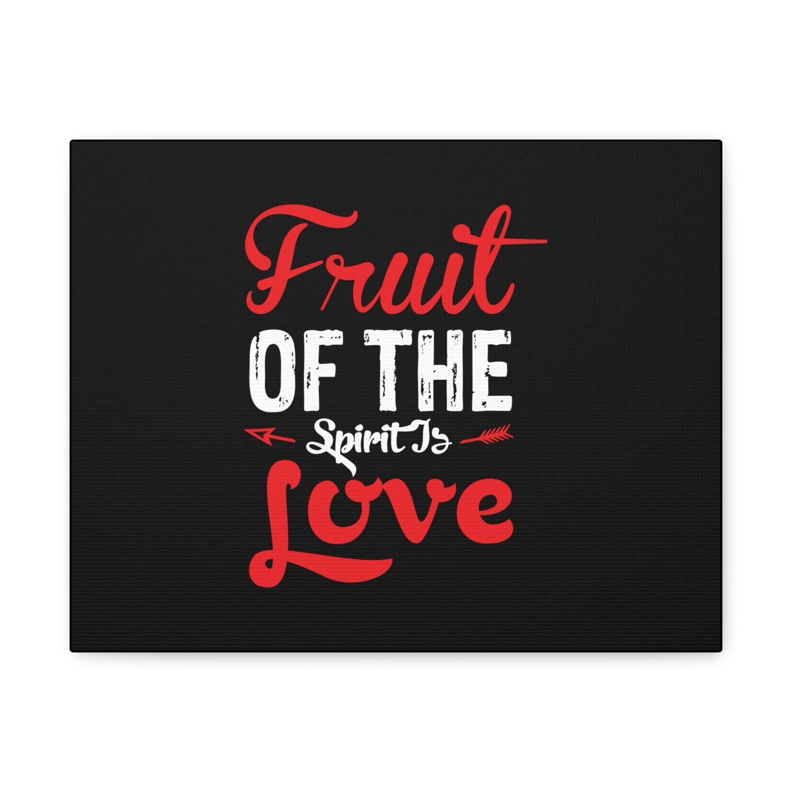 Scripture Walls Spirit Of Love Galatians 5:22 Red Christian Wall Art Bible Verse Print Ready to Hang Unframed-Express Your Love Gifts