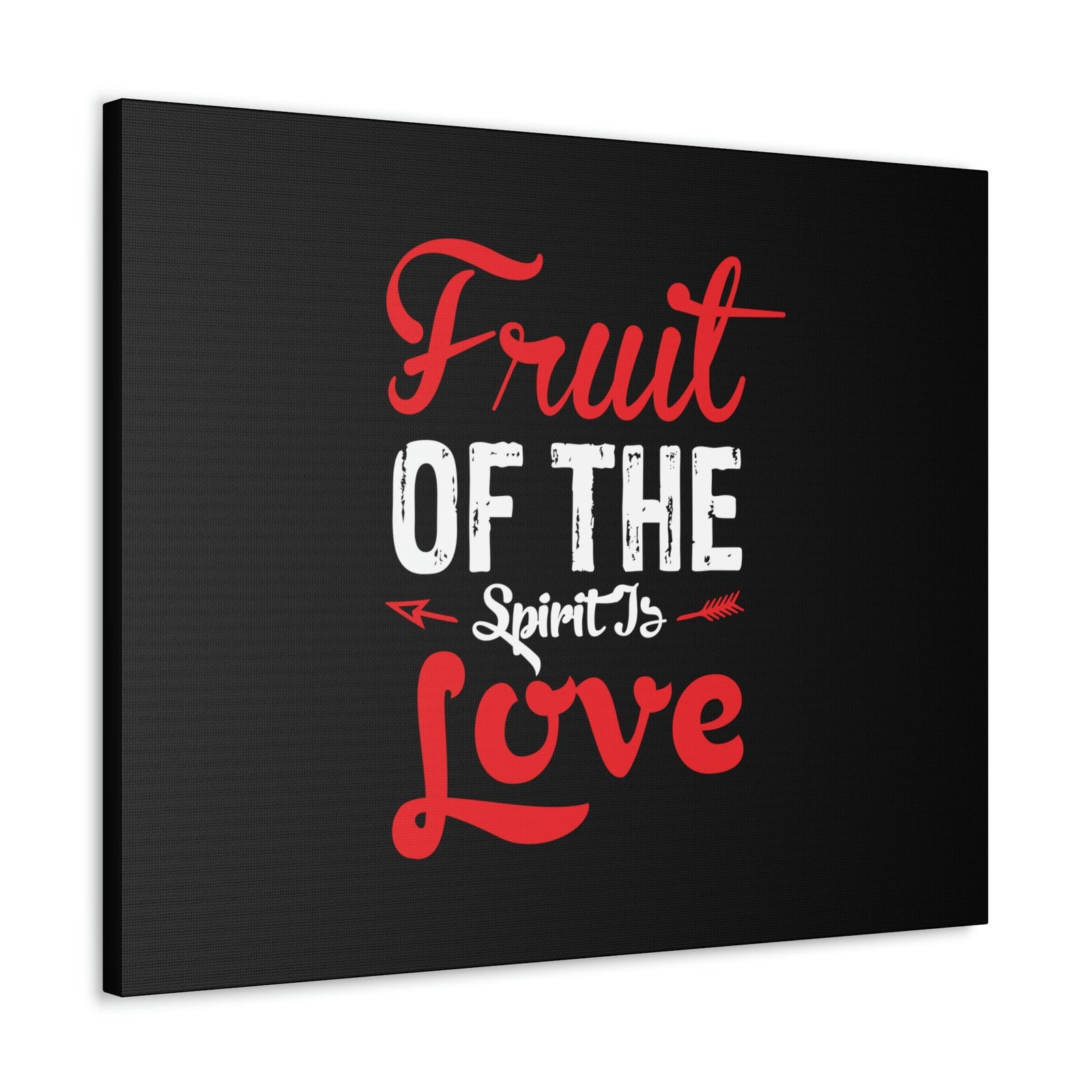 Scripture Walls Spirit Of Love Galatians 5:22 Red Christian Wall Art Bible Verse Print Ready to Hang Unframed-Express Your Love Gifts