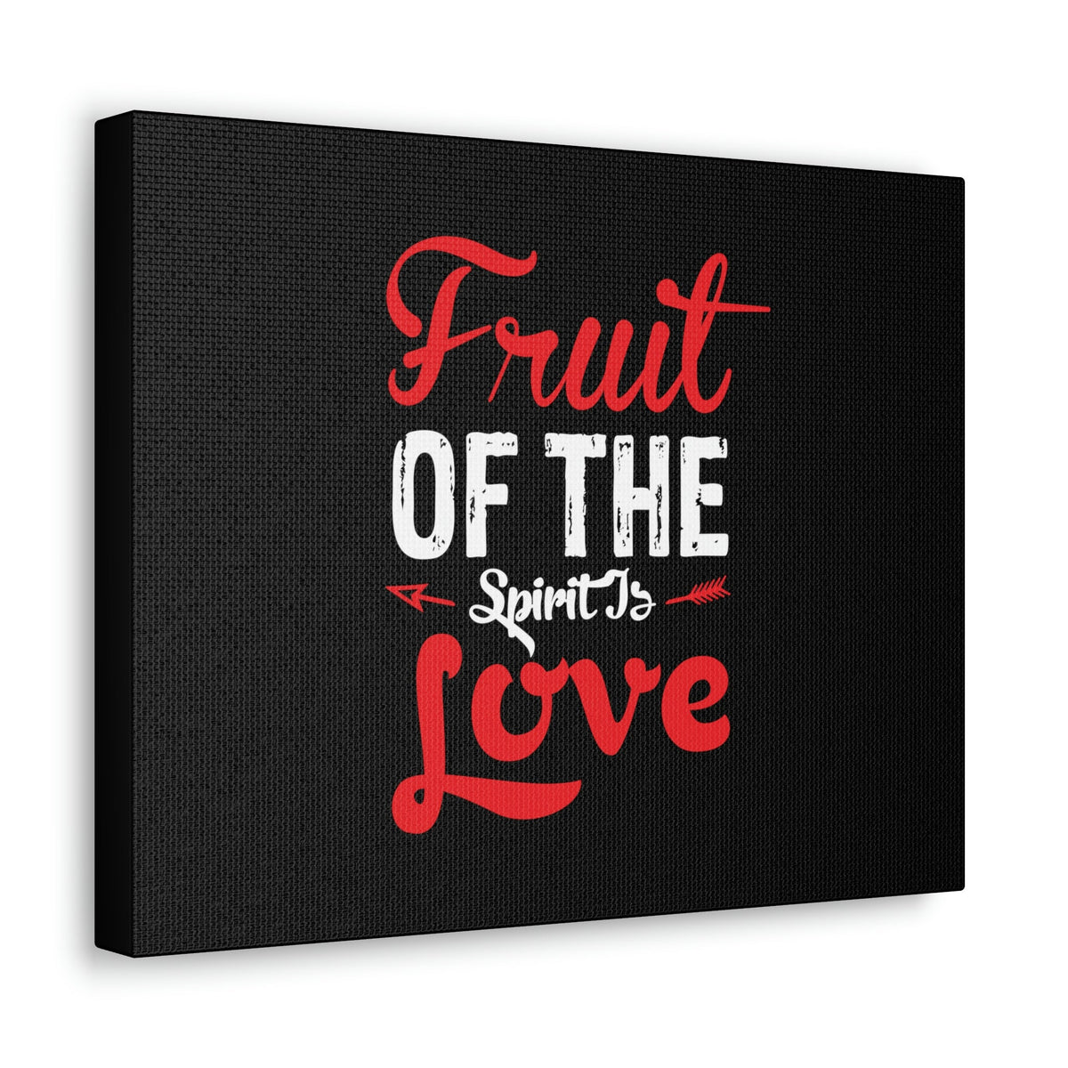 Scripture Walls Spirit Of Love Galatians 5:22 Red Christian Wall Art Bible Verse Print Ready to Hang Unframed-Express Your Love Gifts