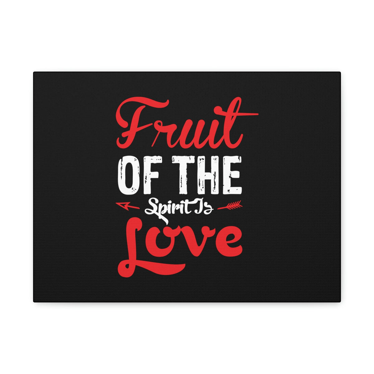 Scripture Walls Spirit Of Love Galatians 5:22 Red Christian Wall Art Bible Verse Print Ready to Hang Unframed-Express Your Love Gifts