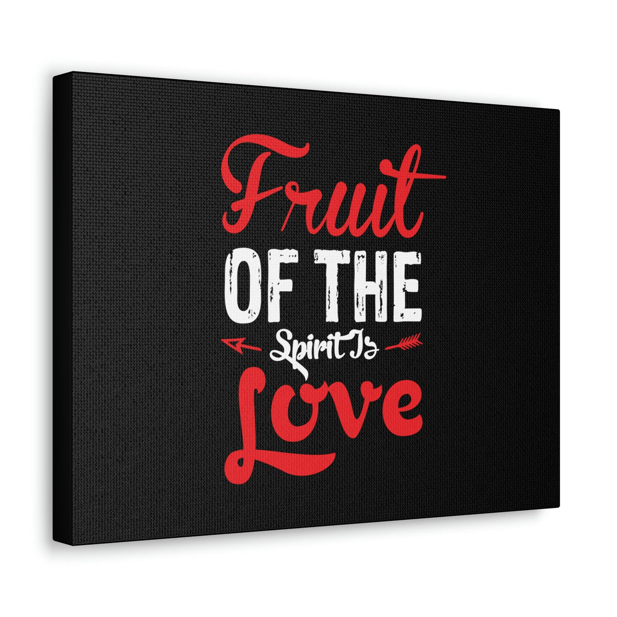 Scripture Walls Spirit Of Love Galatians 5:22 Red Christian Wall Art Bible Verse Print Ready to Hang Unframed-Express Your Love Gifts