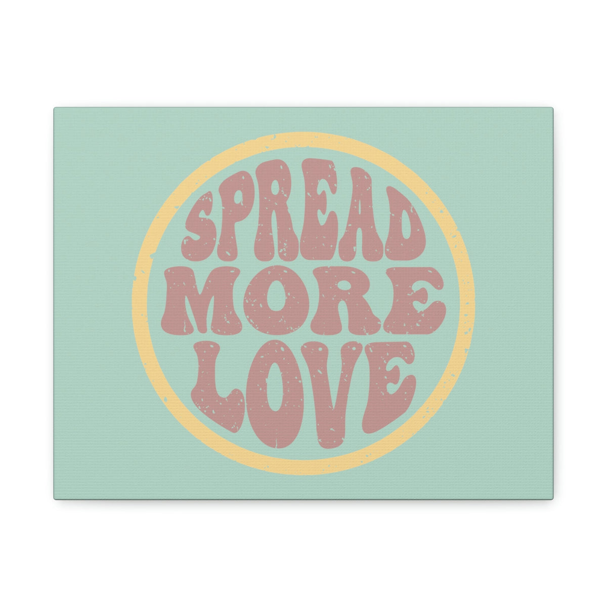 Scripture Walls Spread More Love 1 John 4:7-8 Green Circle Christian Wall Art Bible Verse Print Ready to Hang Unframed-Express Your Love Gifts