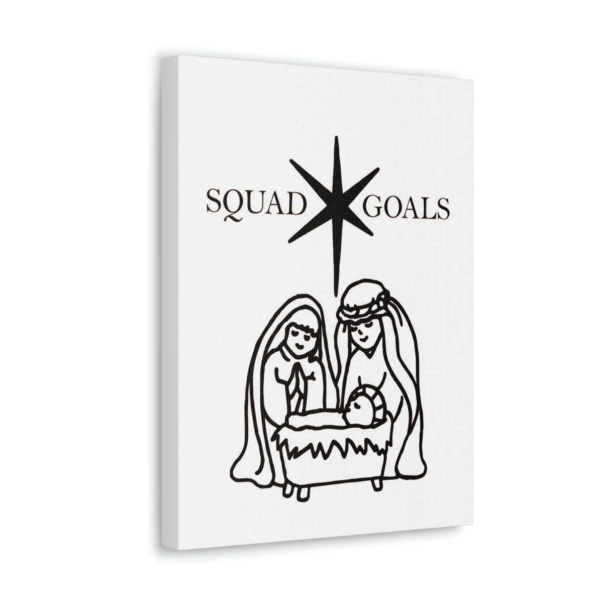 Scripture Walls Squad Goals Proverbs 27:17 Christian Wall Art Print Ready to Hang Unframed-Express Your Love Gifts