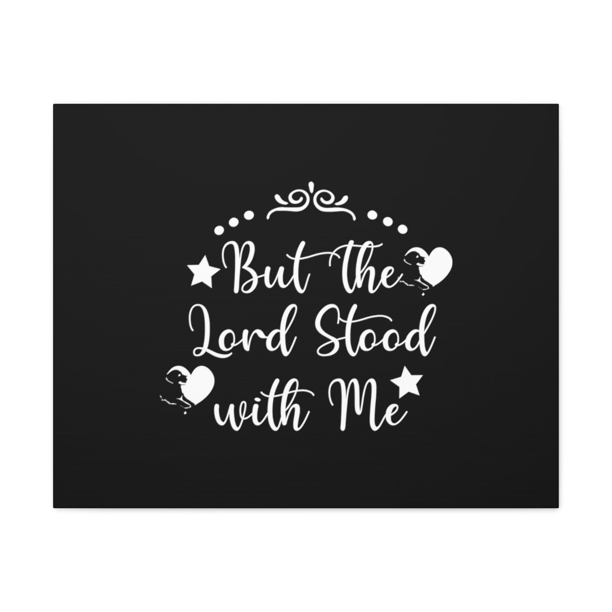 Scripture Walls Stood With Me 2 Timothy 4:17 Christian Wall Art Bible Verse Print Ready to Hang Unframed-Express Your Love Gifts