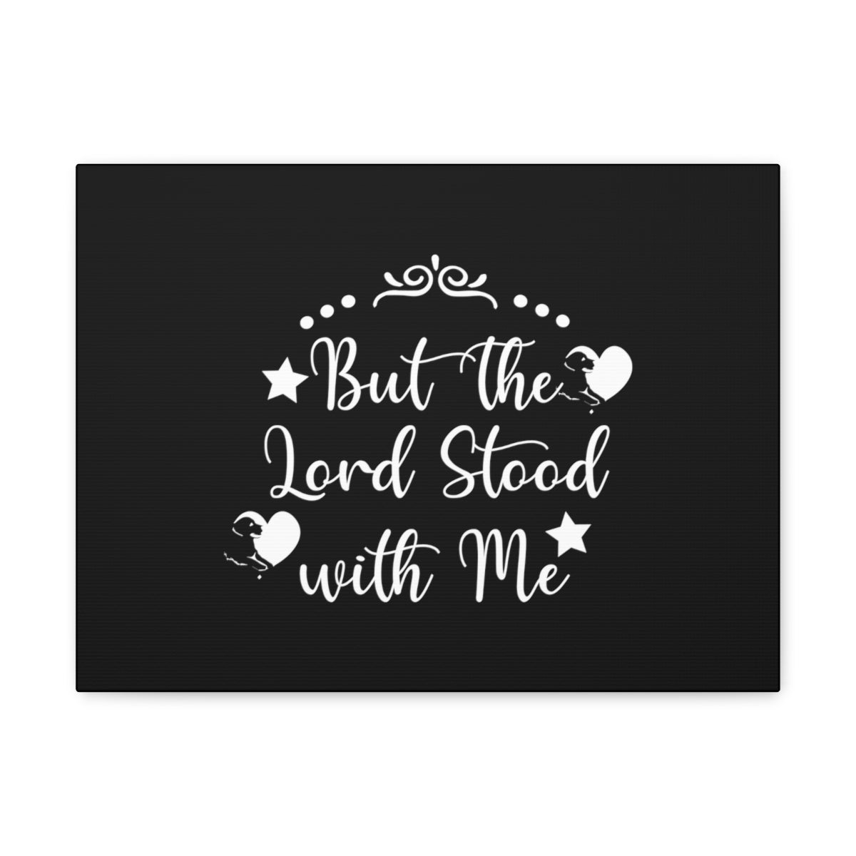 Scripture Walls Stood With Me 2 Timothy 4:17 Christian Wall Art Bible Verse Print Ready to Hang Unframed-Express Your Love Gifts
