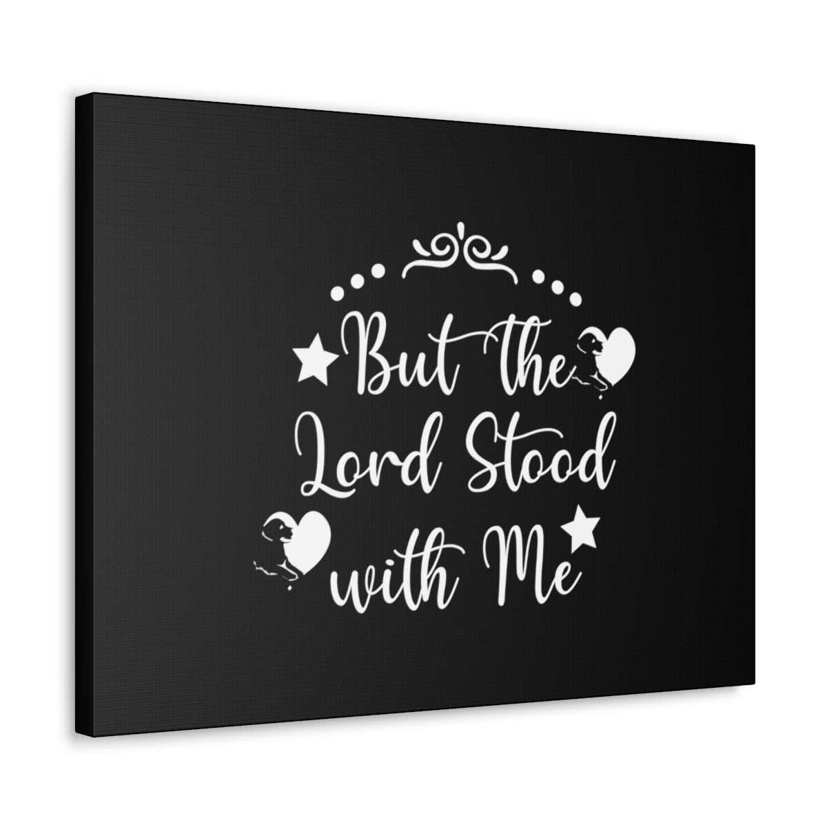 Scripture Walls Stood With Me 2 Timothy 4:17 Christian Wall Art Bible Verse Print Ready to Hang Unframed-Express Your Love Gifts