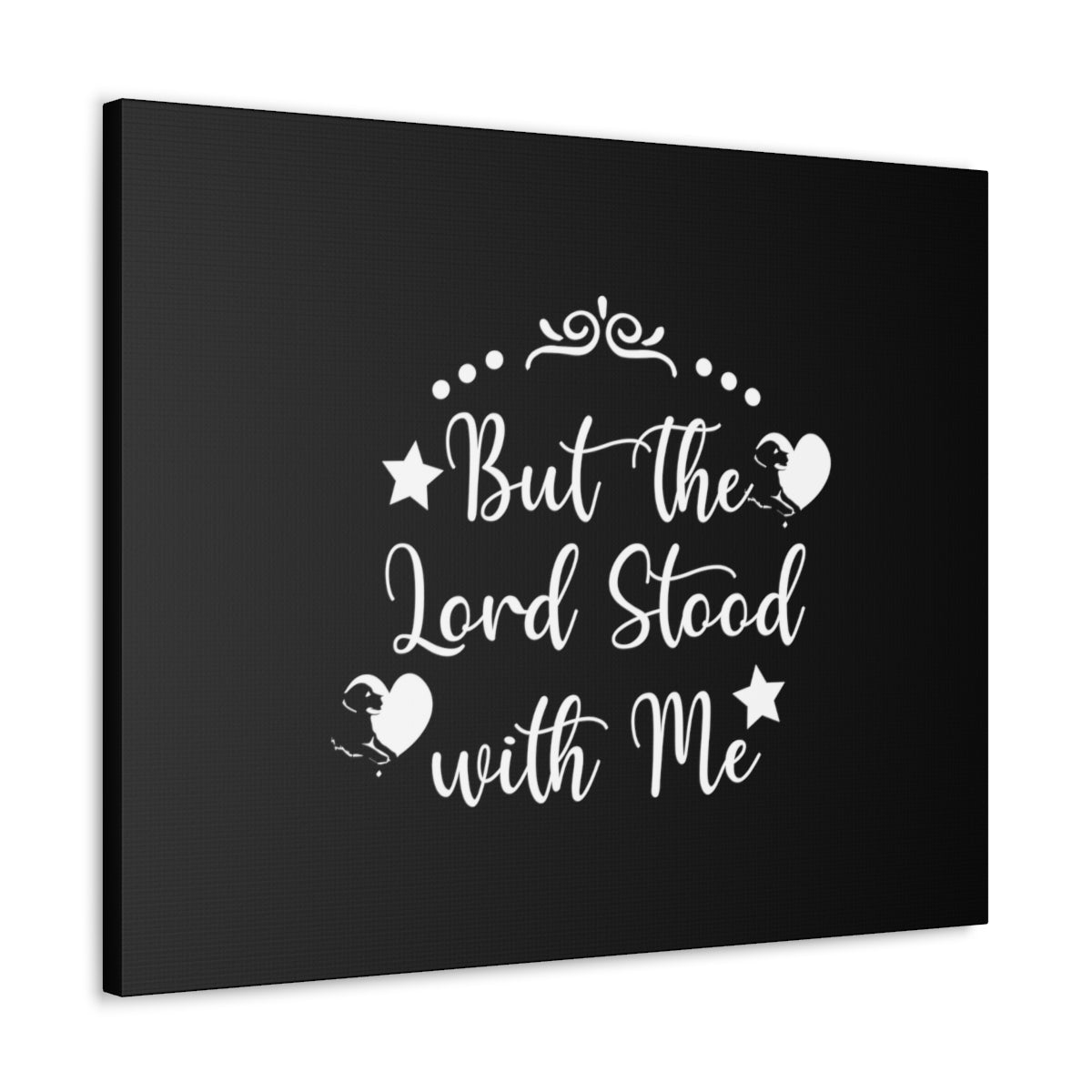 Scripture Walls Stood With Me 2 Timothy 4:17 Christian Wall Art Bible Verse Print Ready to Hang Unframed-Express Your Love Gifts