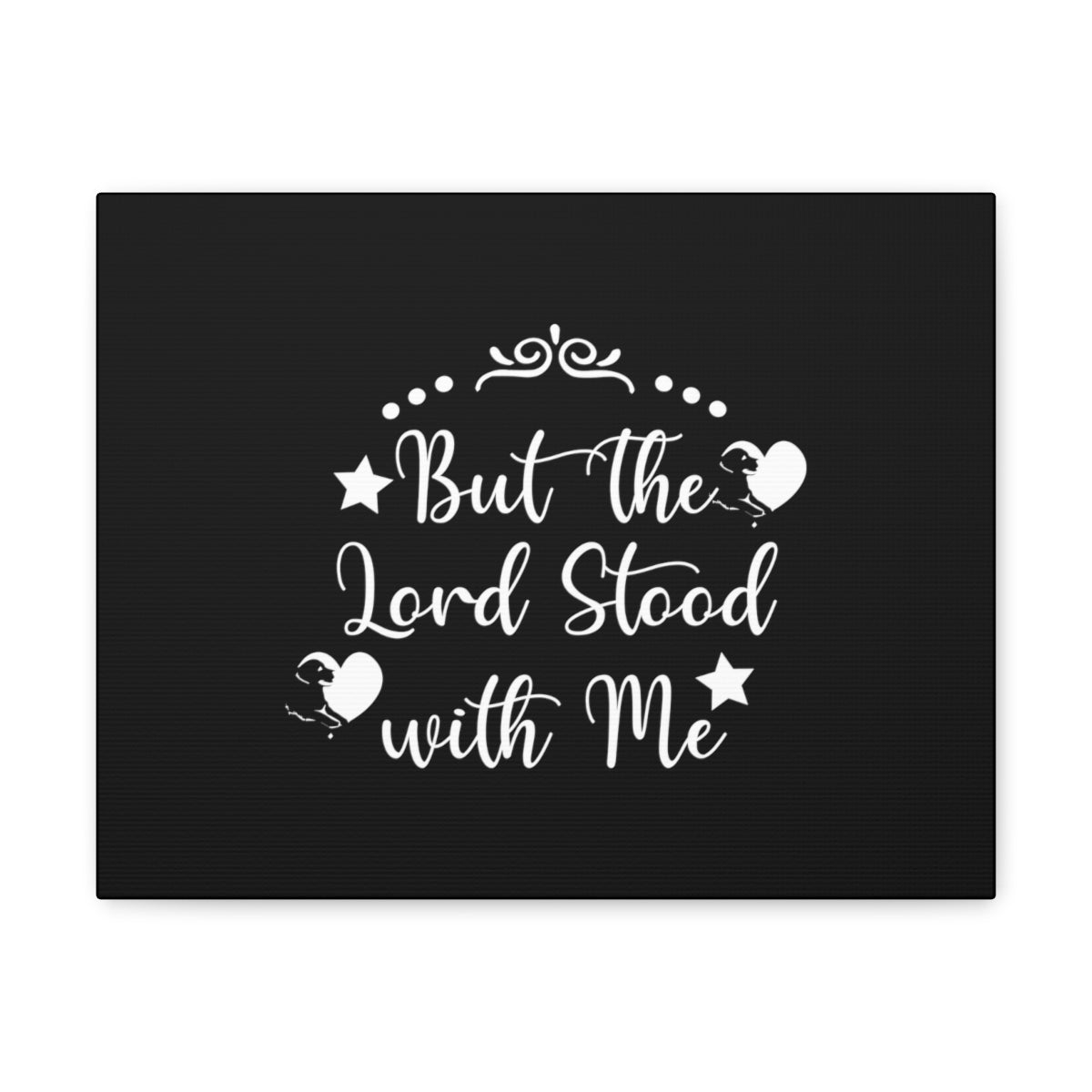 Scripture Walls Stood With Me 2 Timothy 4:17 Christian Wall Art Bible Verse Print Ready to Hang Unframed-Express Your Love Gifts