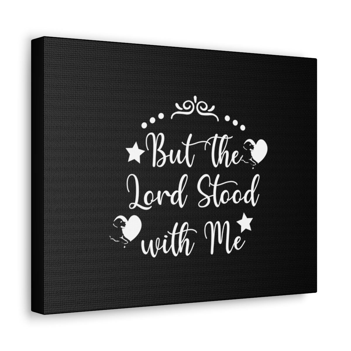 Scripture Walls Stood With Me 2 Timothy 4:17 Christian Wall Art Bible Verse Print Ready to Hang Unframed-Express Your Love Gifts