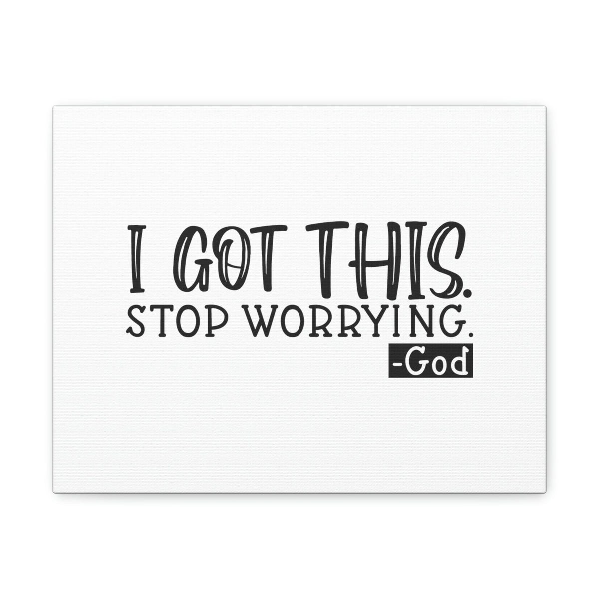 Scripture Walls Stop Worrying God Philippians 4:6 Christian Wall Art Bible Verse Print Ready to Hang Unframed-Express Your Love Gifts