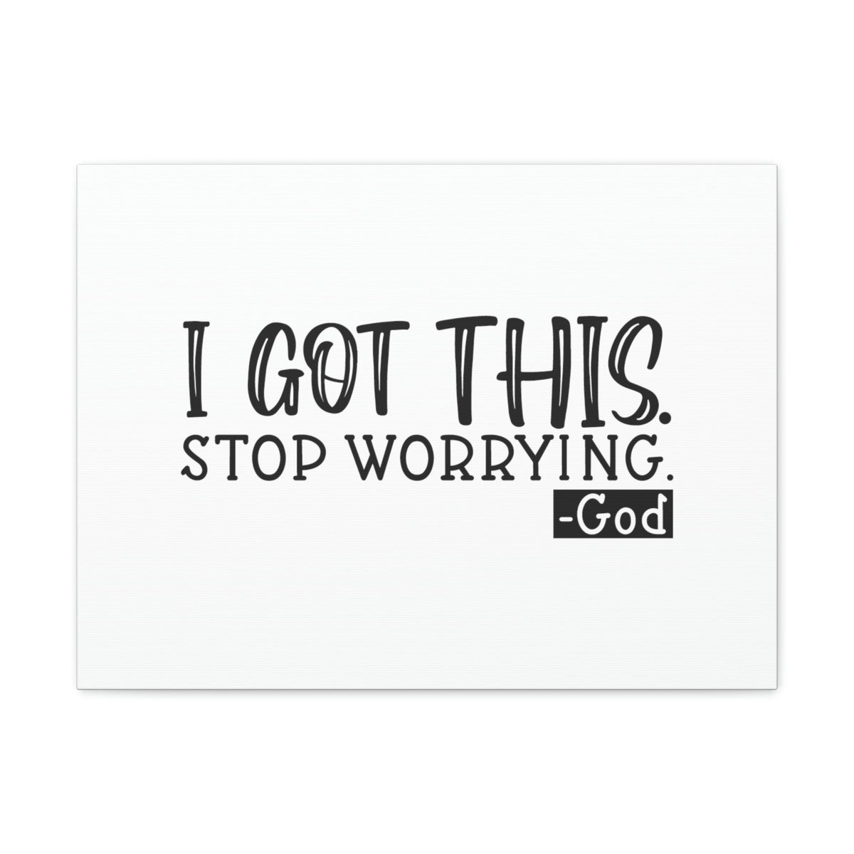 Scripture Walls Stop Worrying God Philippians 4:6 Christian Wall Art Bible Verse Print Ready to Hang Unframed-Express Your Love Gifts