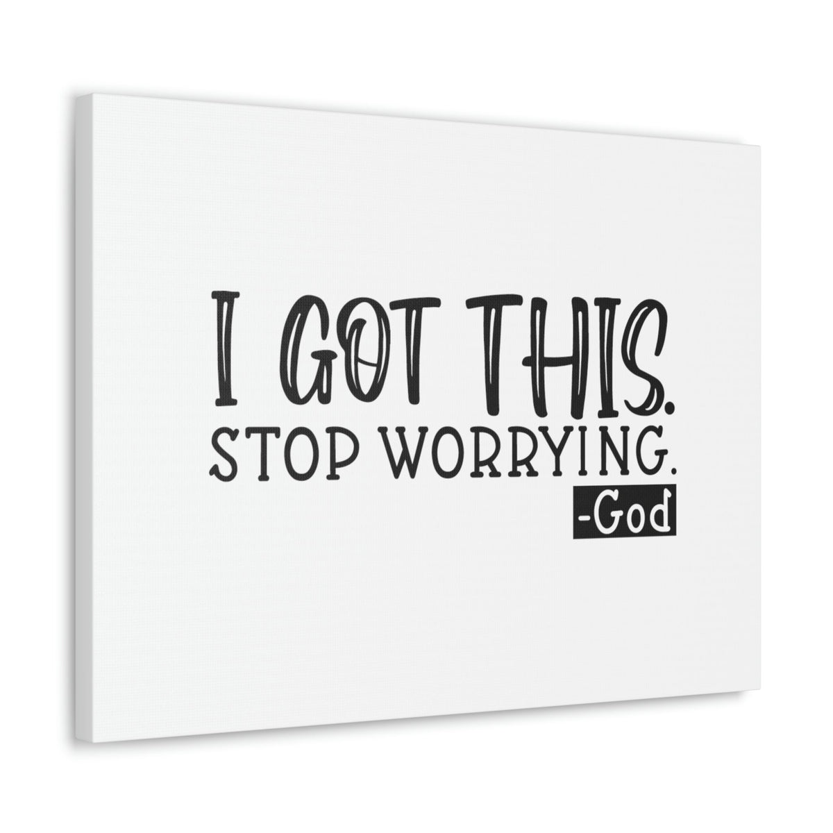 Scripture Walls Stop Worrying God Philippians 4:6 Christian Wall Art Bible Verse Print Ready to Hang Unframed-Express Your Love Gifts