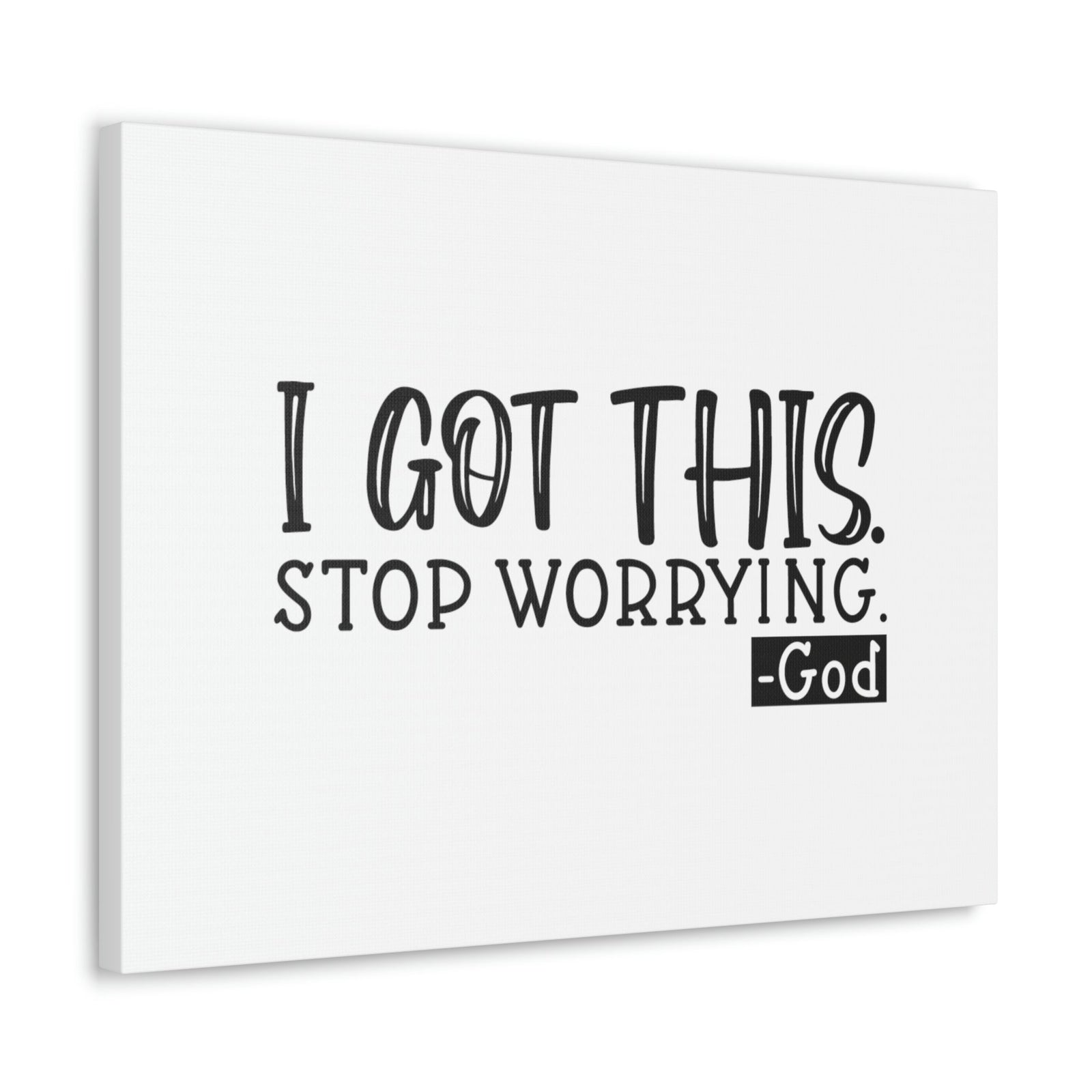 Scripture Walls Stop Worrying God Philippians 4:6 Christian Wall Art Bible Verse Print Ready to Hang Unframed-Express Your Love Gifts