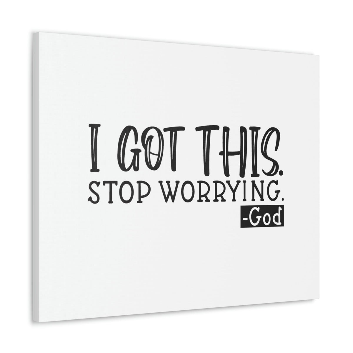Scripture Walls Stop Worrying God Philippians 4:6 Christian Wall Art Bible Verse Print Ready to Hang Unframed-Express Your Love Gifts