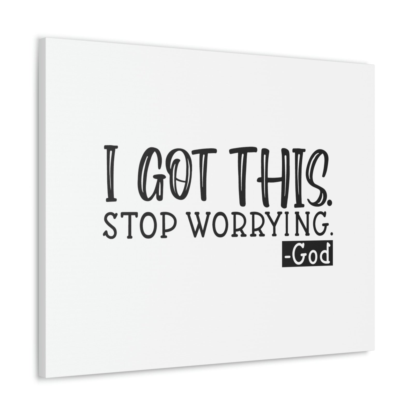 Scripture Walls Stop Worrying God Philippians 4:6 Christian Wall Art Bible Verse Print Ready to Hang Unframed-Express Your Love Gifts