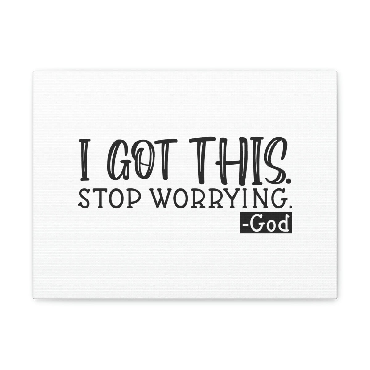 Scripture Walls Stop Worrying God Philippians 4:6 Christian Wall Art Bible Verse Print Ready to Hang Unframed-Express Your Love Gifts