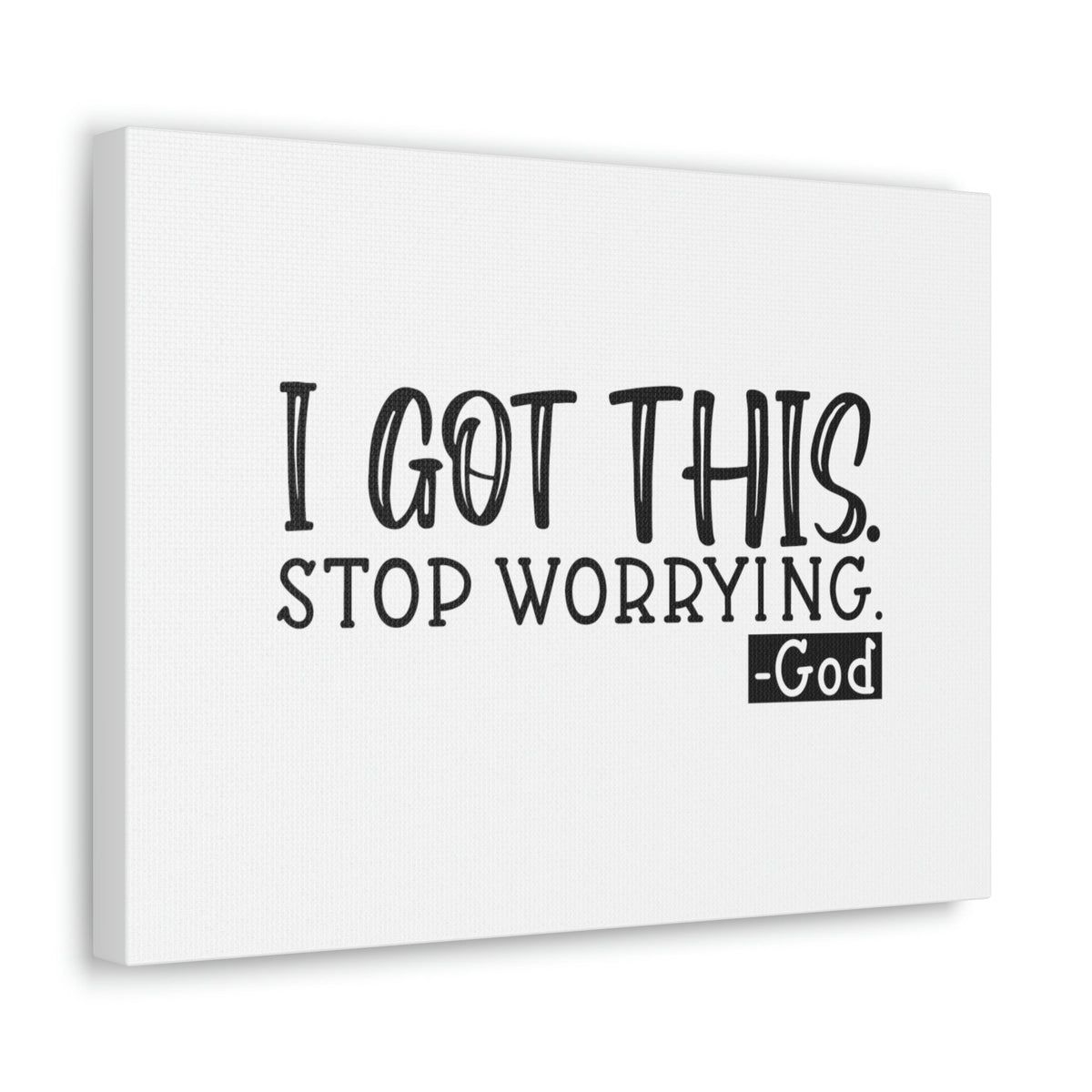 Scripture Walls Stop Worrying God Philippians 4:6 Christian Wall Art Bible Verse Print Ready to Hang Unframed-Express Your Love Gifts