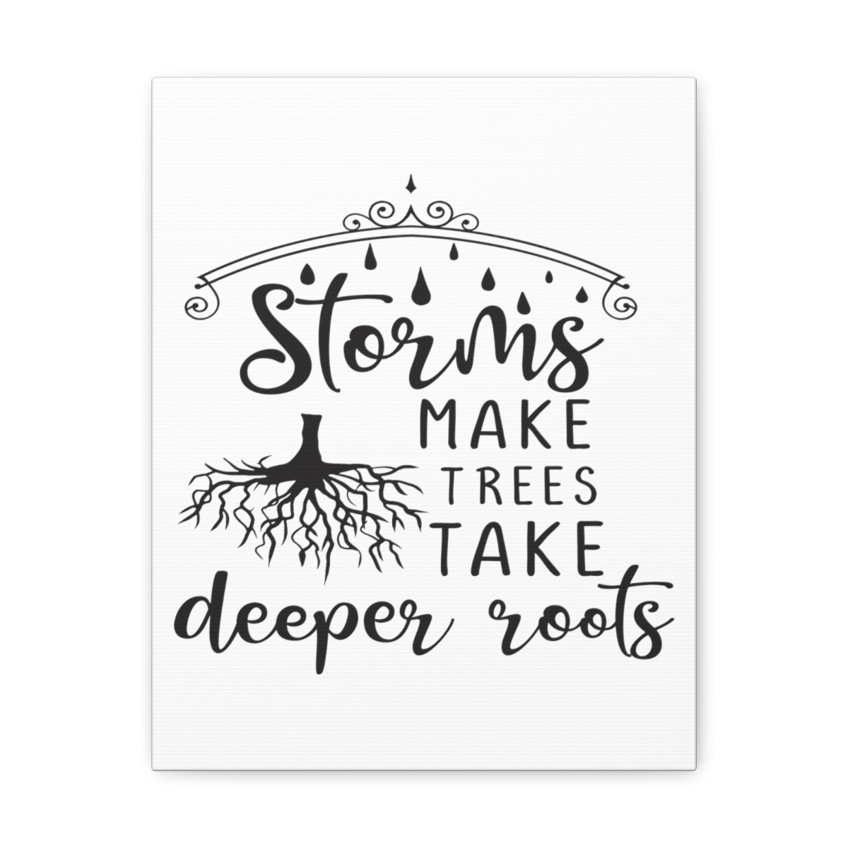 Scripture Walls Storm Make Trees John 14:27 Christian Wall Art Print Ready to Hang Unframed-Express Your Love Gifts