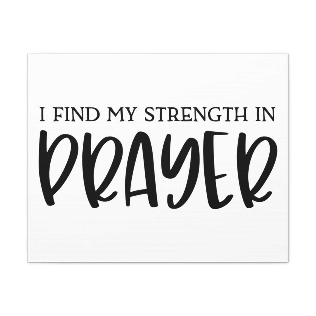Scripture Walls Strength In Prayer Jeremiah 29:12 Christian Wall Art Print Ready to Hang Unframed-Express Your Love Gifts